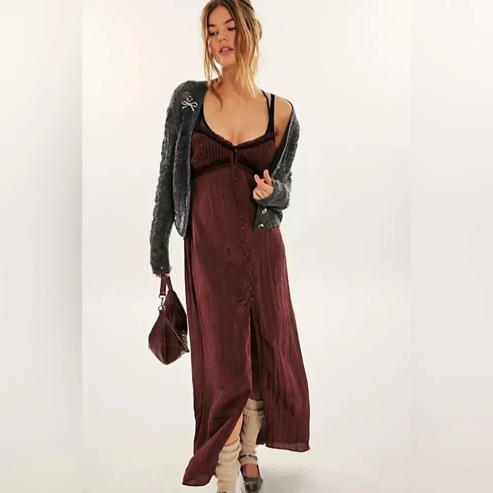 Free People Intimately Brighter Days Maxi Slip